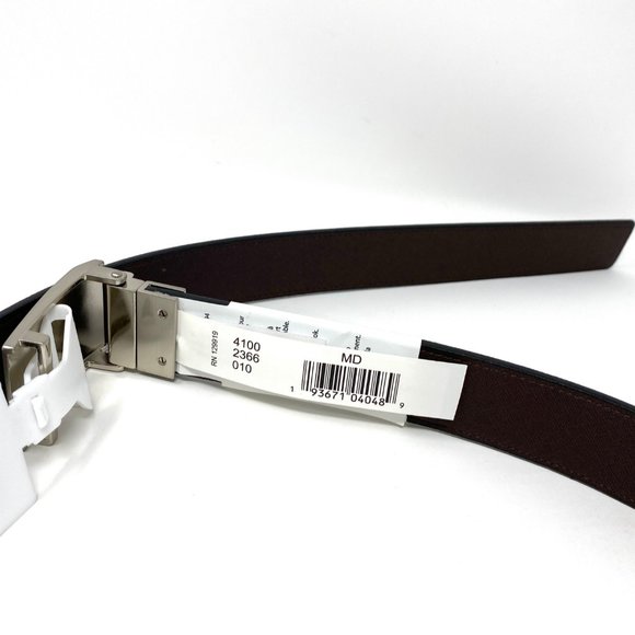 🌿 SALE 🌿 Calvin Klein Reversible Plaque Belt Black 1.25 CK 41002366 010 - Picture 10 of 10